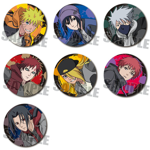 『NARUTO-ナルト- 疾風伝』トレーディング缶バッジ スケーターver. BOX