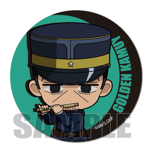 『ゴールデンカムイ』缶バッジ 楽器ver. 月島軍曹