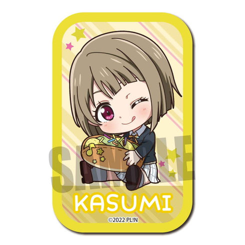 『ラブライブ!虹ヶ咲学園スクールアイドル同好会』トレーディングスクエア缶バッジ/ぎゅぎゅっと コッペパンver.