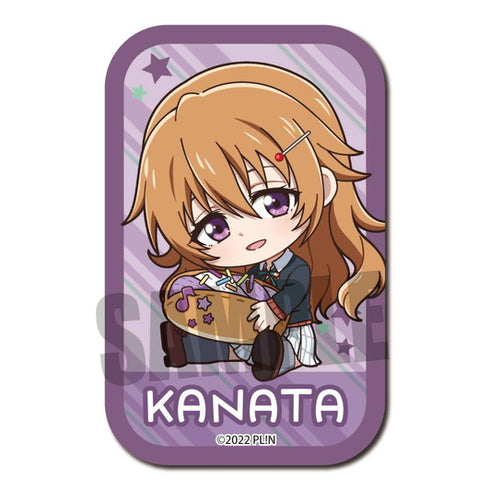 『ラブライブ!虹ヶ咲学園スクールアイドル同好会』トレーディングスクエア缶バッジ/ぎゅぎゅっと コッペパンver.