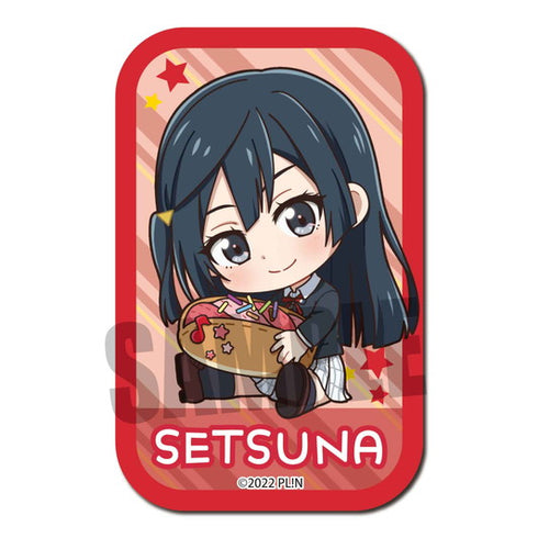 『ラブライブ!虹ヶ咲学園スクールアイドル同好会』トレーディングスクエア缶バッジ/ぎゅぎゅっと コッペパンver.