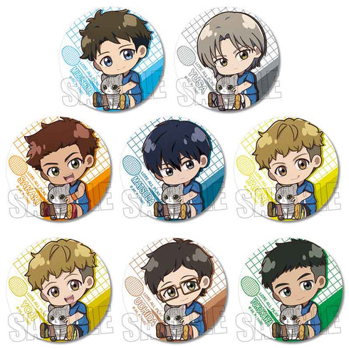 『ラブオールプレー』トレーディング缶バッジ ぎゅぎゅっと BOX