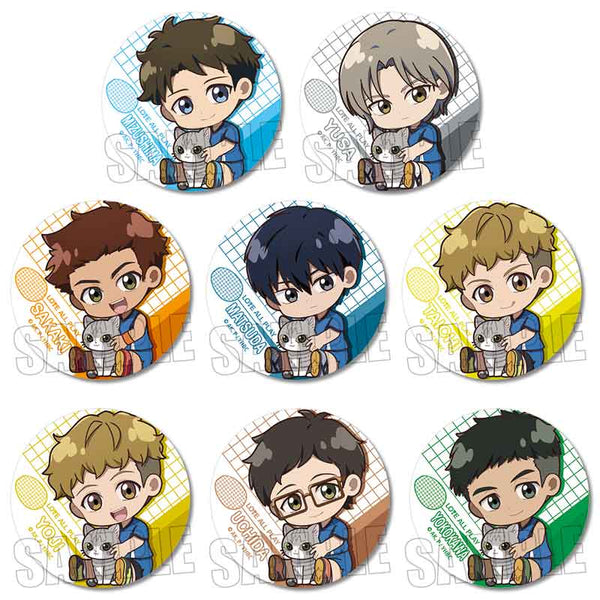 『ラブオールプレー』トレーディング缶バッジ ぎゅぎゅっと BOX