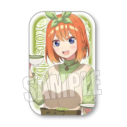 『映画 五等分の花嫁』スクエア缶バッジ / 中野四葉 ティーブレイクver.