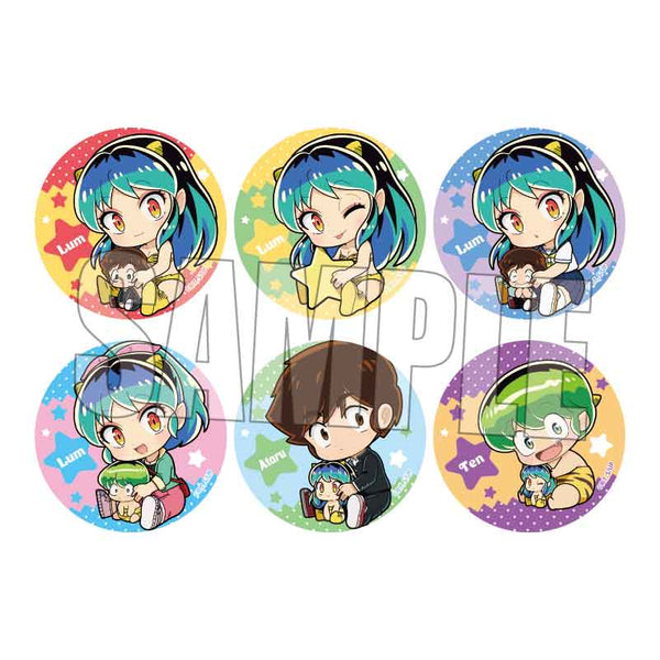 『うる星やつら』トレーディング缶バッジ ぎゅぎゅっと BOX