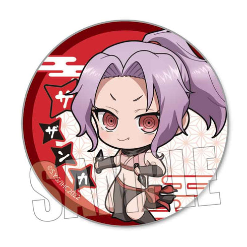 『くノ一ツバキの胸の内』トレーディング缶バッジ ぷかっしゅ BOX