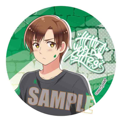 『ヘタリア World★Stars』トレーディング缶バッジ つなぎver. BOX