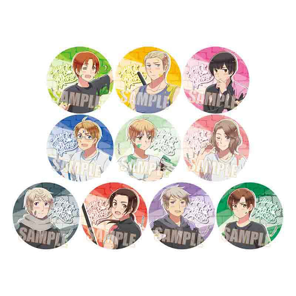 『ヘタリア World★Stars』トレーディング缶バッジ つなぎver. BOX