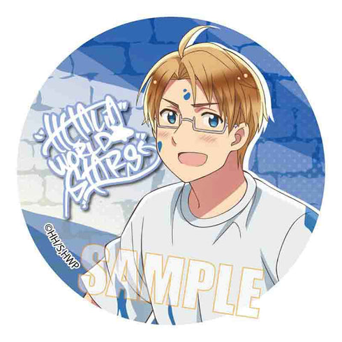 『ヘタリア World★Stars』トレーディング缶バッジ つなぎver. BOX