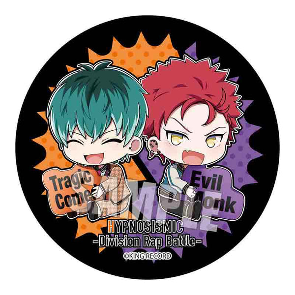 『ヒプノシスマイク -Division Rap Battle-』ぎゅぎゅっと缶バッジ ペア柄ver. 白膠木簓&波羅夷空却