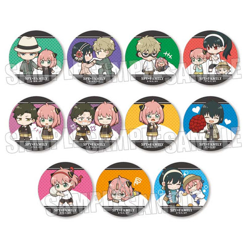 『SPY×FAMILY』トレーディング缶バッジ / ぷちめもっ! BOX