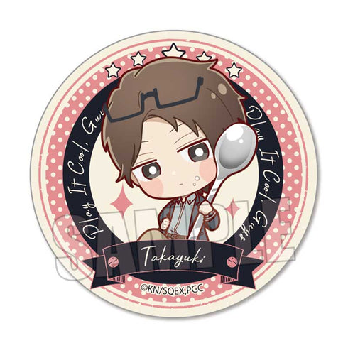 『クールドジ男子』トレーディング缶バッジ ごちきゃら BOX