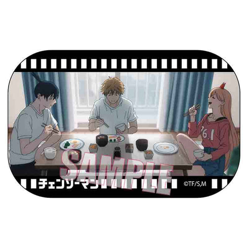『チェンソーマン』メモリーズスクエア缶バッジ part2 早川家(デンジ&早川 アキ&パワー)