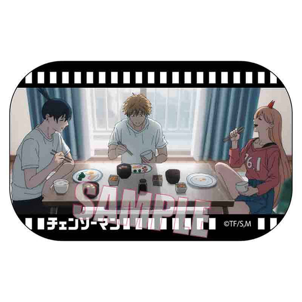 『チェンソーマン』メモリーズスクエア缶バッジ part2 早川家(デンジ&早川 アキ&パワー)