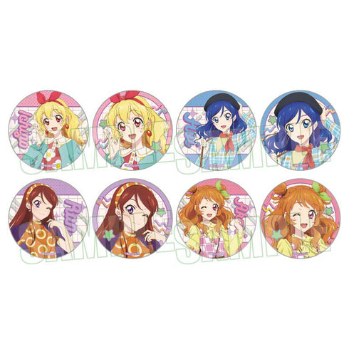 『アイカツ! 10th STORY ~未来へのSTARWAY~』 トレーディング缶バッジ /レトロポップver.