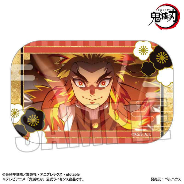 『テレビアニメ『鬼滅の刃』無限列車編』 メモリーズスクエア缶バッジ 煉獄 杏寿郎B