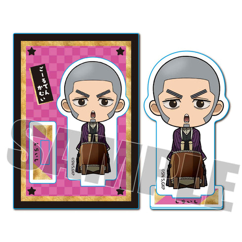 『ゴールデンカムイ』ミニスタンド 楽器ver. 白石由竹