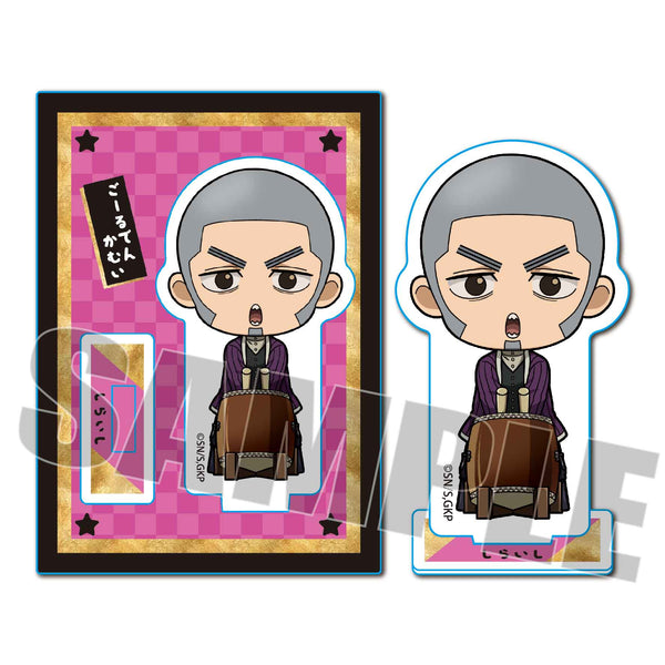 『ゴールデンカムイ』ミニスタンド 楽器ver. 白石由竹