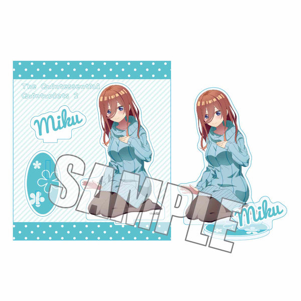 『五等分の花嫁∬』アクリルスタンド / 中野三玖 ひざまくらver.