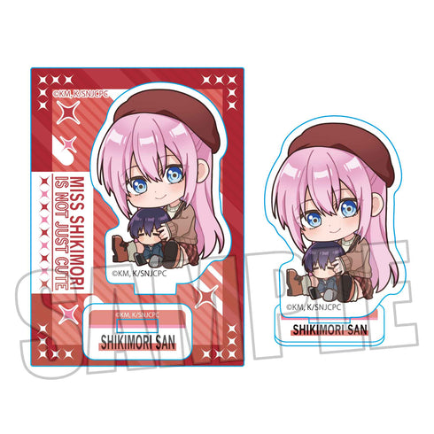 『可愛いだけじゃない式守さん』ぎゅぎゅっとミニスタンド/ 式守さん (秋服)