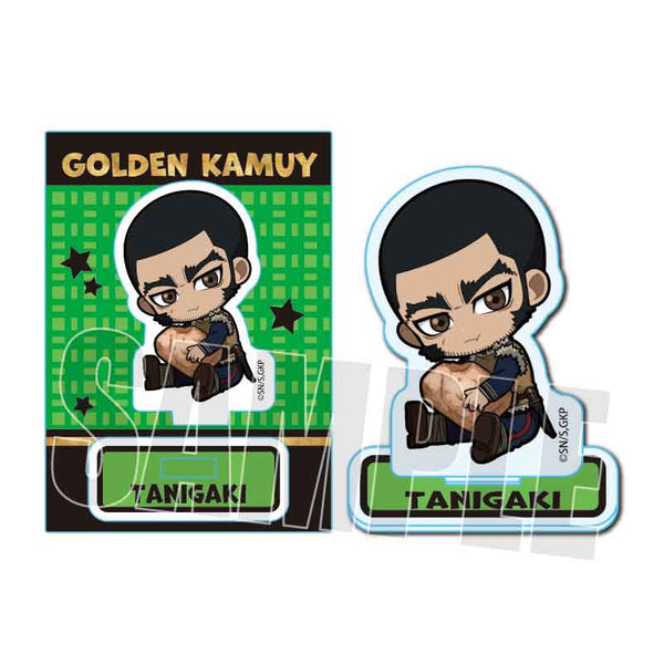 "Golden Kamuy" Compact Mini Stand: Munching Ver. Genjiro Tanigaki (Kane Mochi)
