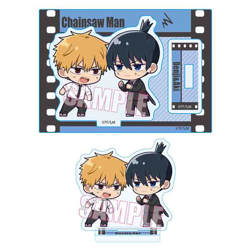 『チェンソーマン』ぷちめもっ!ミニスタンド / デンジ&早川アキ
