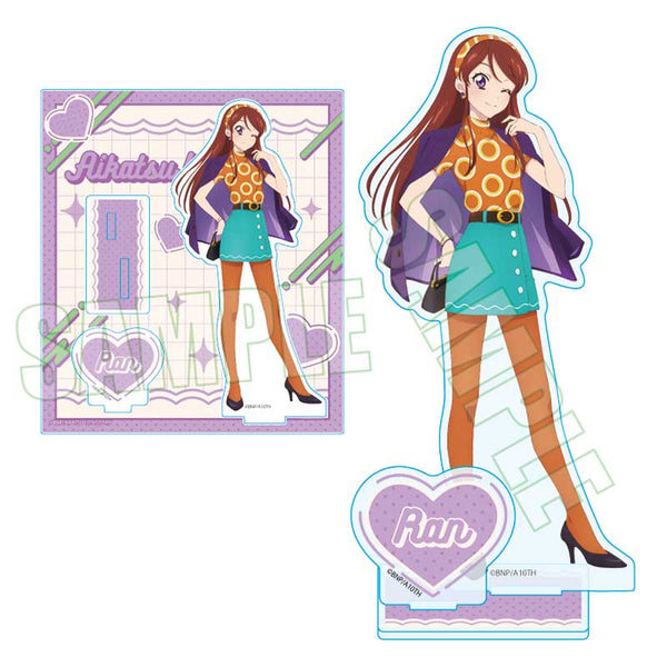 『アイカツ! 10th STORY ~未来へのSTARWAY~』 アクリルスタンド /紫吹 蘭 レトロポップver.