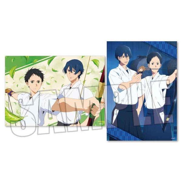 『ツルネ-風舞高校弓道部-・劇場版ツルネ-はじまりの一射-』らくピタポスター 鳴宮湊&滝川雅貴