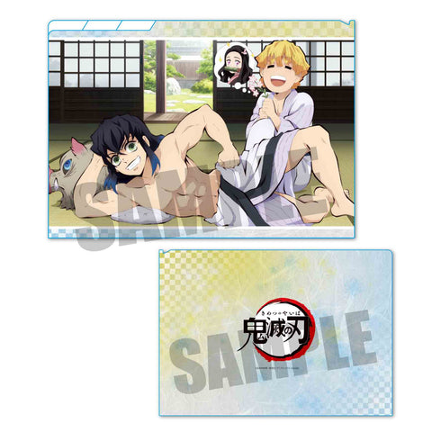 『鬼滅の刃』クリアファイル3ポケット 第二弾 / 善逸&伊之助