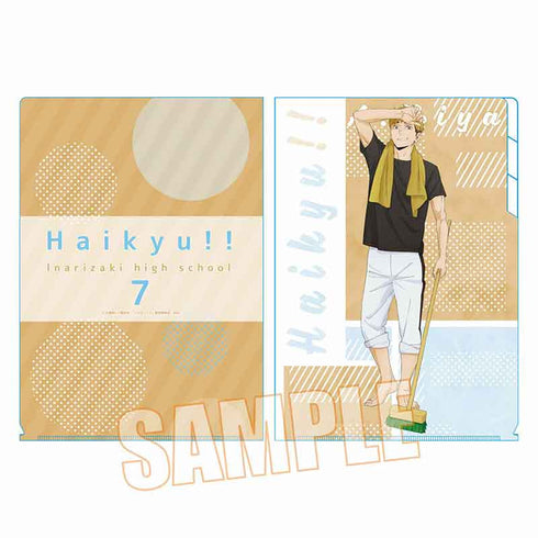 『ハイキュー!!』クリアファイル3ポケット 宮侑 プール掃除ver.