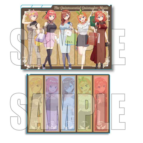 『映画 五等分の花嫁』クリアファイル3ポケット ショッピングデートver. ショッピングデートver.