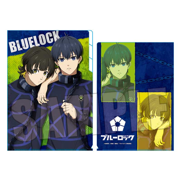 『ブルーロック』クリアファイル3ポケット/潔世一 & 蜂楽廻