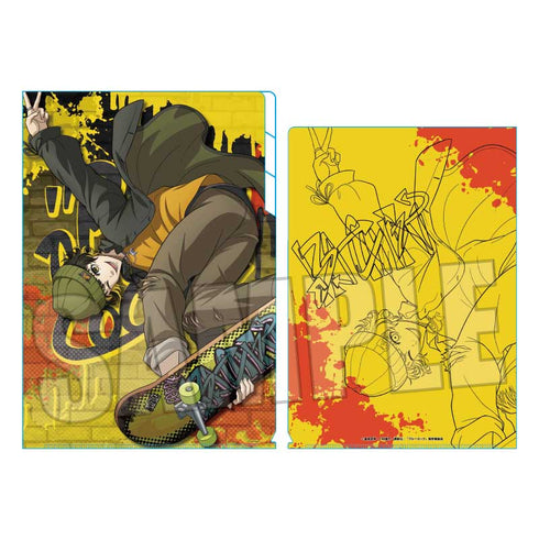 『ブルーロック』クリアファイル3ポケット / 蜂楽廻 スケーターver.