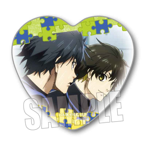 『ブルーロック』メモリーズハート缶バッジ 潔&蜂楽