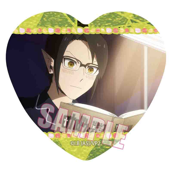 『吸血鬼すぐ死ぬ2』ハート缶バッジ ミカヅキ