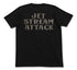 『機動戦士ガンダム』ガイア・マッシュ・オルテガTシャツ BLACK