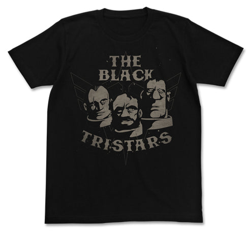 『機動戦士ガンダム』ガイア・マッシュ・オルテガTシャツ BLACK