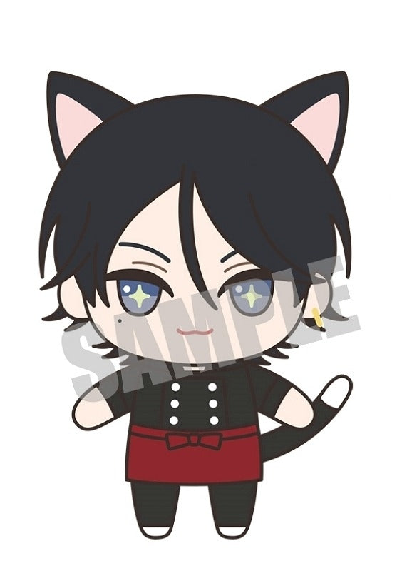 『ハローモーニングスター』ぬいぐるみバッジ ユキ Sweets ver.