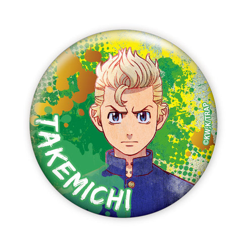 『東京リベンジャーズ』グリッター缶バッジ(タケミチ)