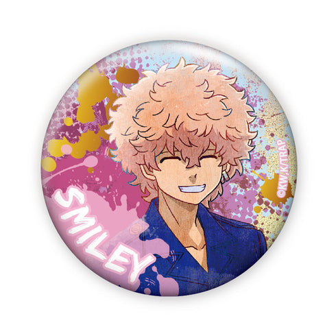 『東京リベンジャーズ』グリッター缶バッジ(スマイリー)