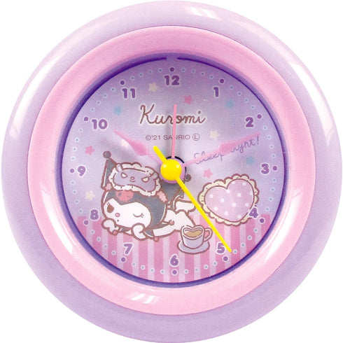 『サンリオ』ラウンドアラームクロック おねむ/クロミ