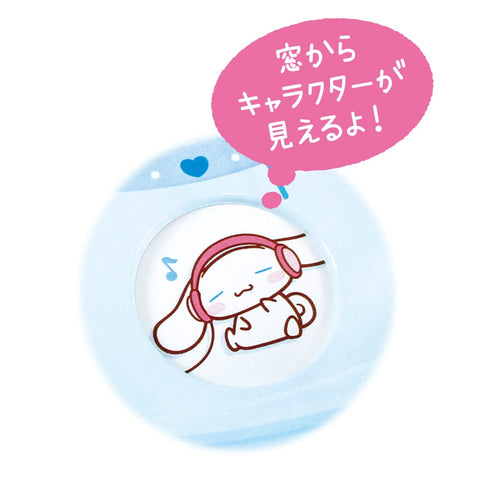 『サンリオ』丸窓ウォールクロック シナモロール