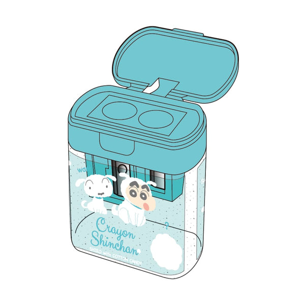 『クレヨンしんちゃん』ツインシャープナー シロとわたあめ