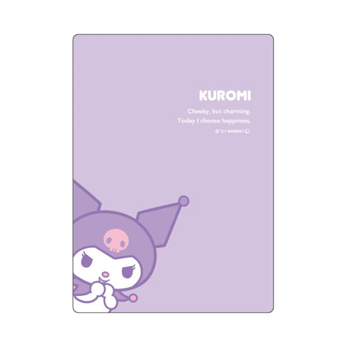 『サンリオ』抗菌下敷き シンプル/クロミ