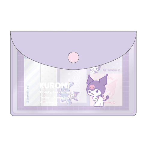 『サンリオ』ポーチ入り付箋 シンプル/クロミ