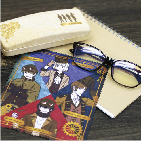『ワールドトリガー』メガネケース&クロスセット B級隊長集合(スチームパンク)