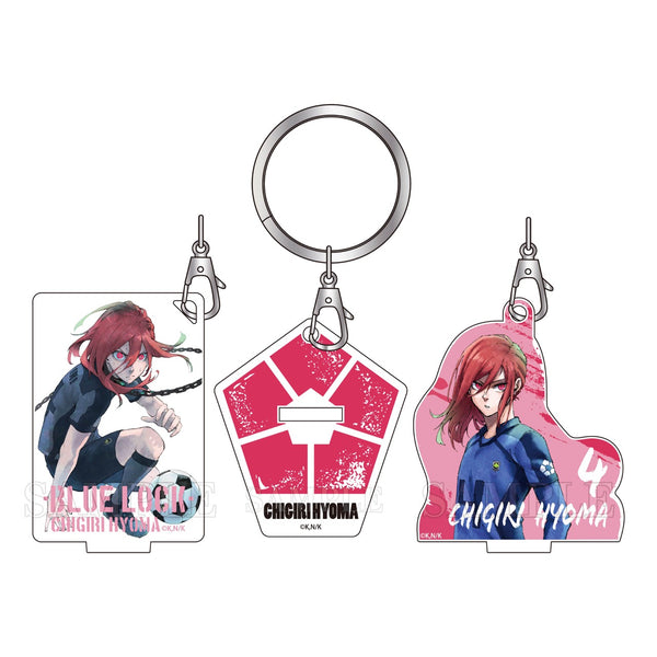 『ブルーロック』3チャームキーホルダー(千切豹馬)