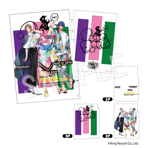 『ヒプノシスマイク- Division Rap Battle - 』3ポケットクリアファイル Fling Posse