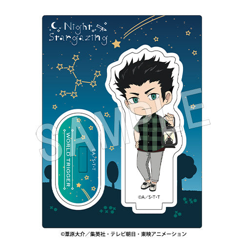 『ワールドトリガー』アクリルスタンド 天体観測ミニキャラver. 生駒達人