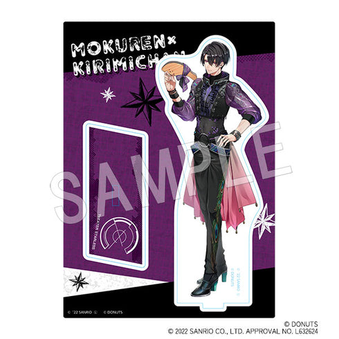 『ブラックスター -Theater Starless- ×サンリオキャラクターズ』アクリルスタンド モクレン×KIRIMIちゃん.